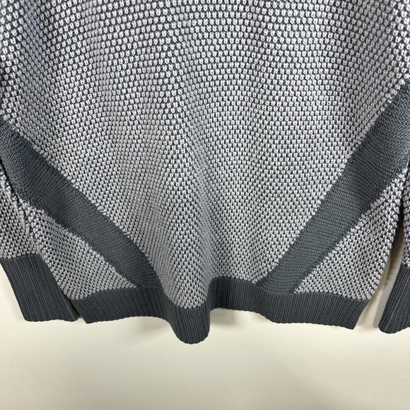 Lululemon Logo Warm & Restore Merino Wool Turtleneck Tunic Knit Sweater Women 10 - Picture 5 of 9